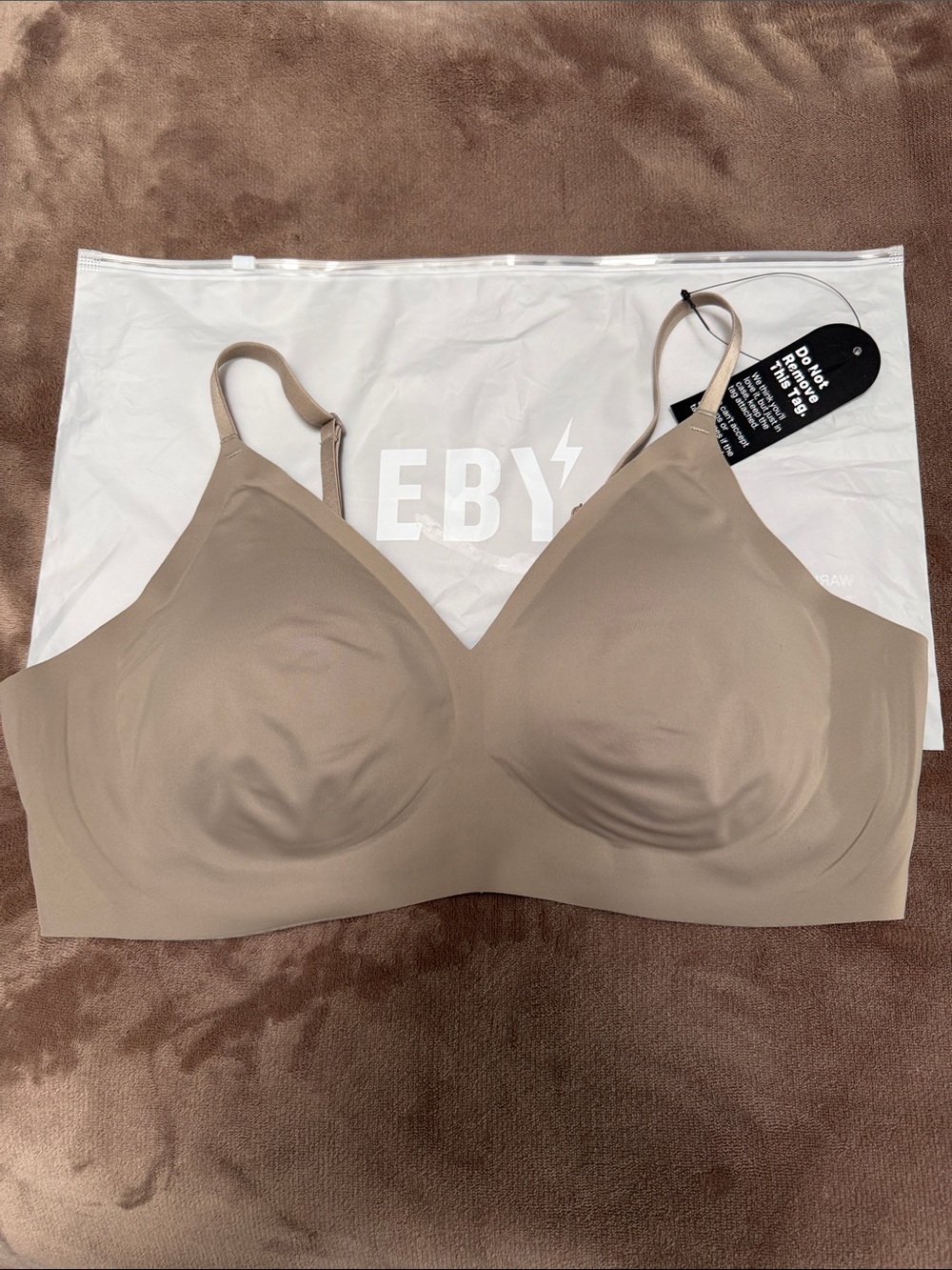 EBY Smooth Relief Wireless Seamless Bra - Fallen Rock